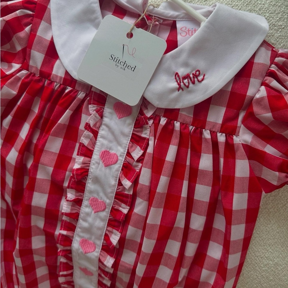 Embroidered Stitchy fish 2T bubble